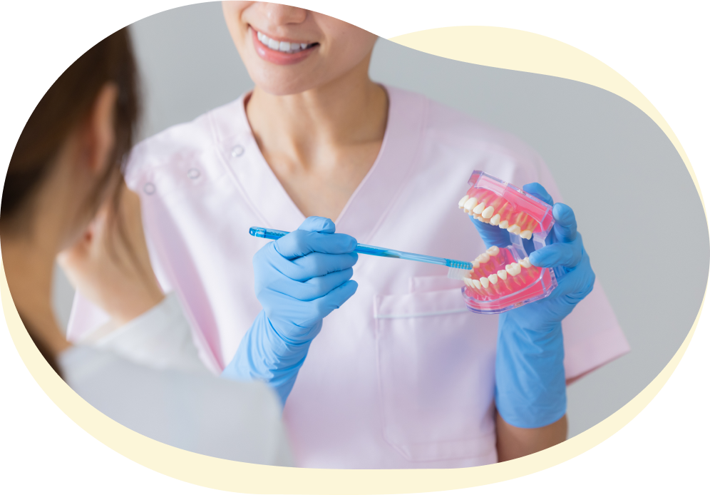 虫歯や歯周病にならないお口にするためには予防が大切です